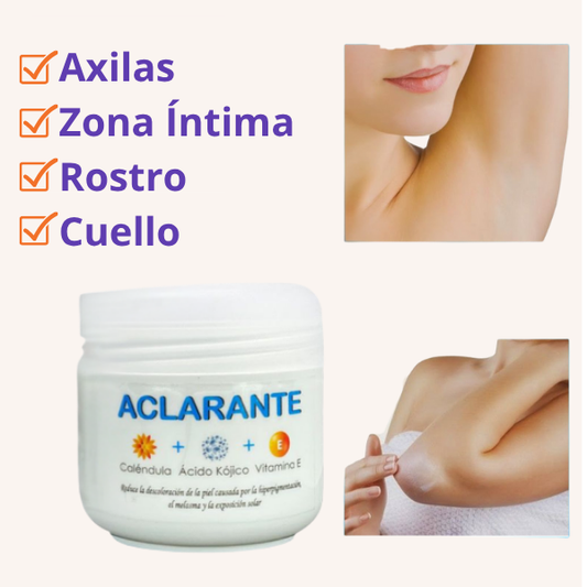 Crema Aclaradora – ¡Tu Piel Más Radiante y Uniforme! ✨