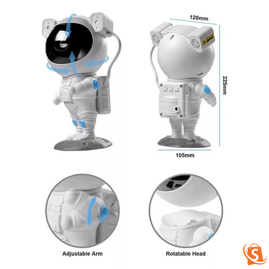 AXL-7 Proyector De Galaxias Astronauta + ENVÍO GRATIS